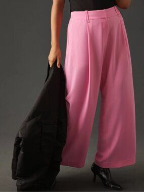 Anthropologie Exquise Carnation Trousers Plus Size 1X